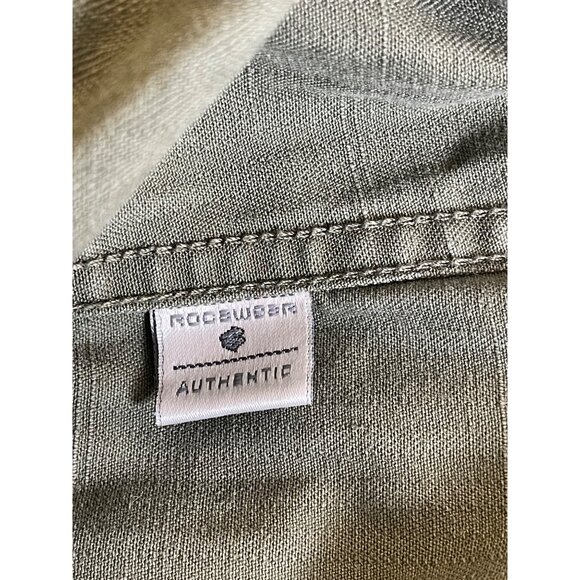 Rocawear Vintage Y2K Women's Belted Sleeveless Jumpsuit Army Green - Picture 13 of 14